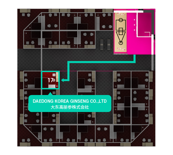 Booth layout